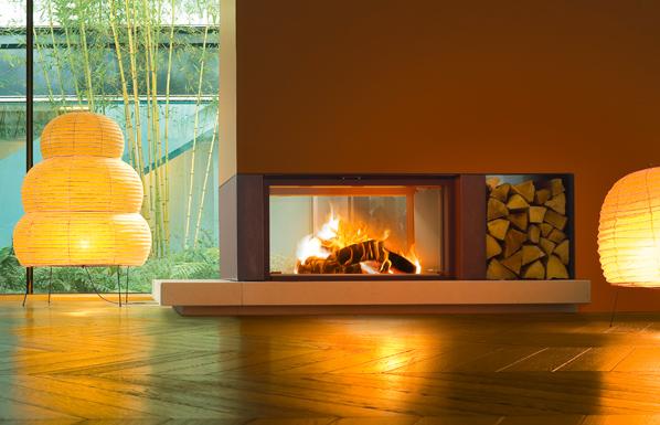 Forma - Wood-burning fireplace by MCZ